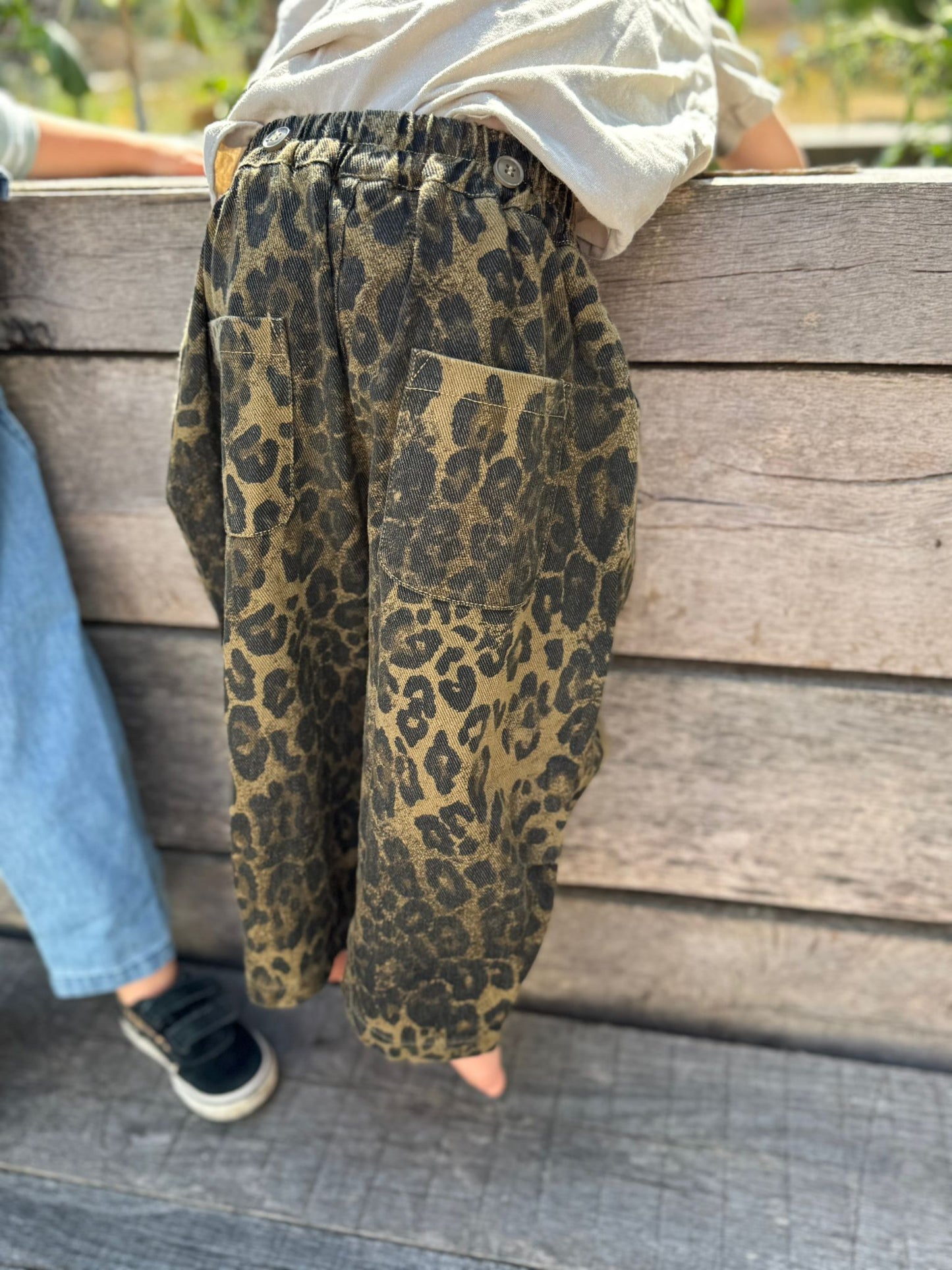 Winter Leopard Trouser & Braces