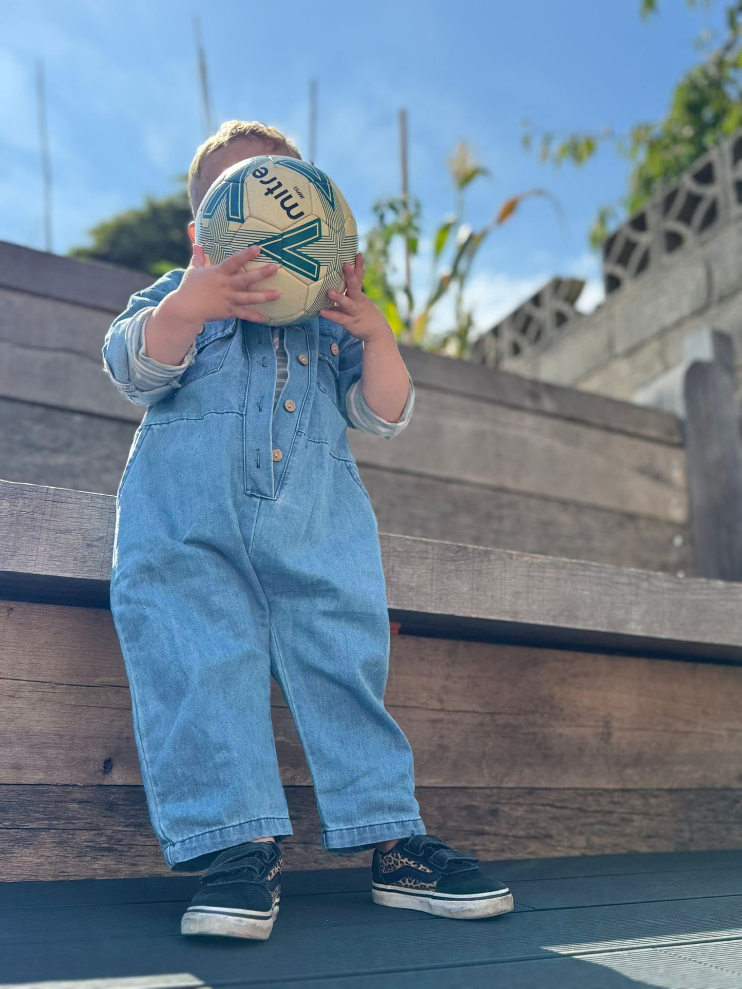 THE Toddler Denim Overalls