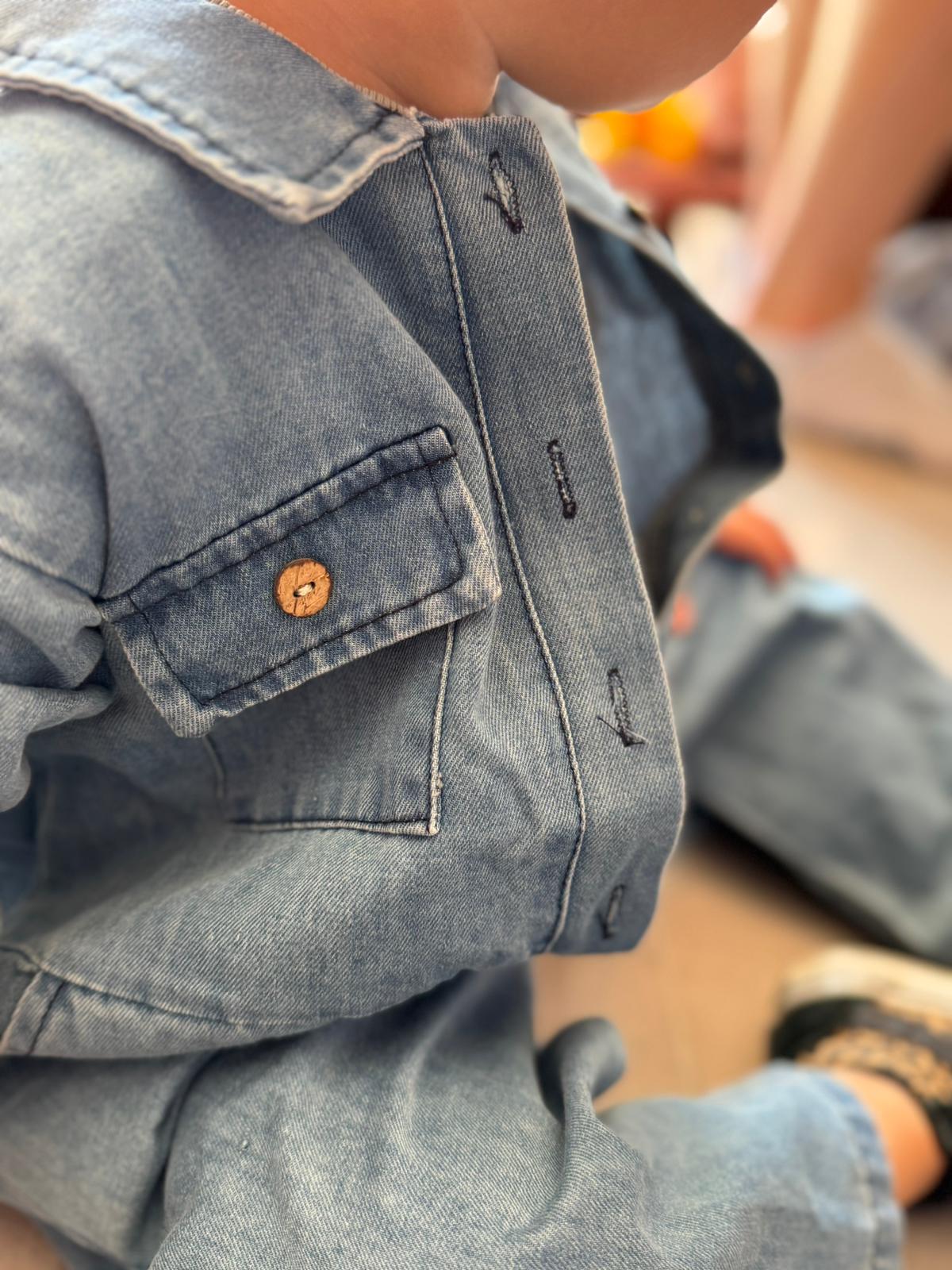 THE Toddler Denim Overalls