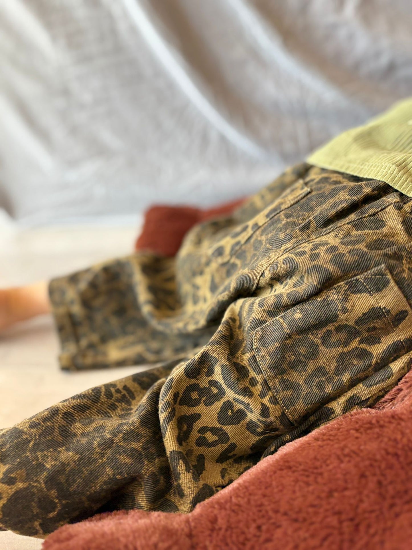 Winter Leopard Trouser & Braces