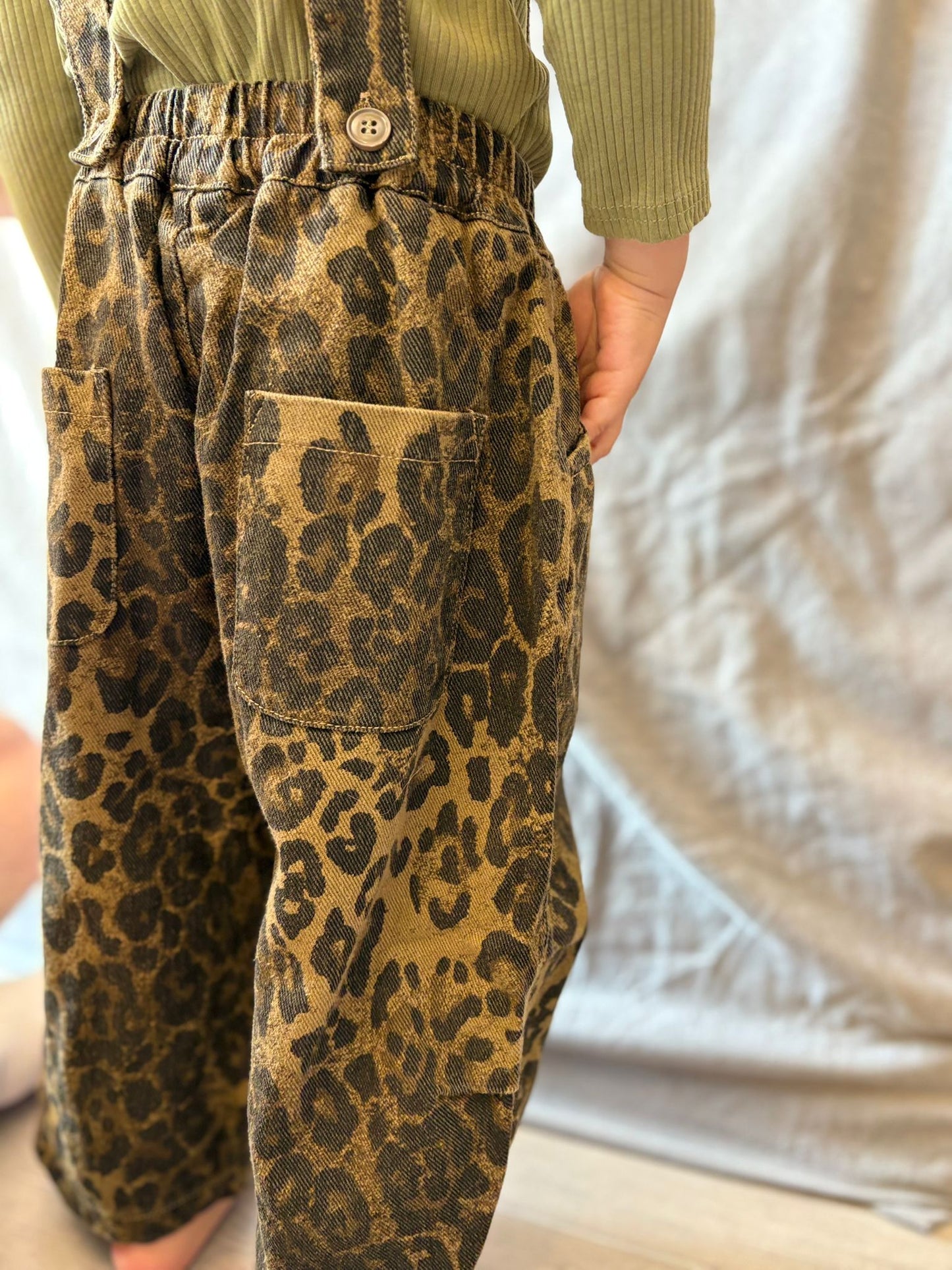 Winter Leopard Trouser & Braces