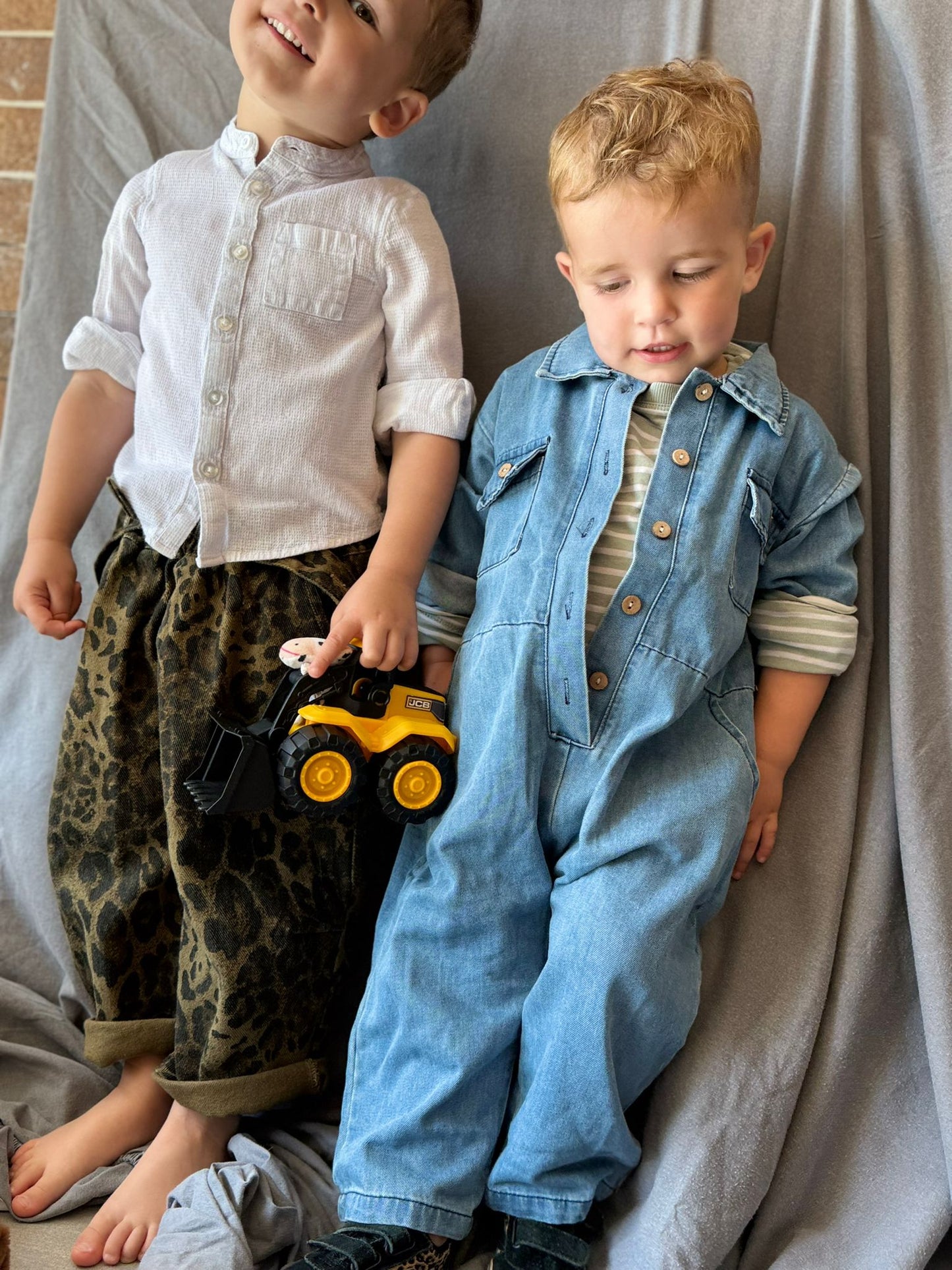THE Toddler Denim Overalls