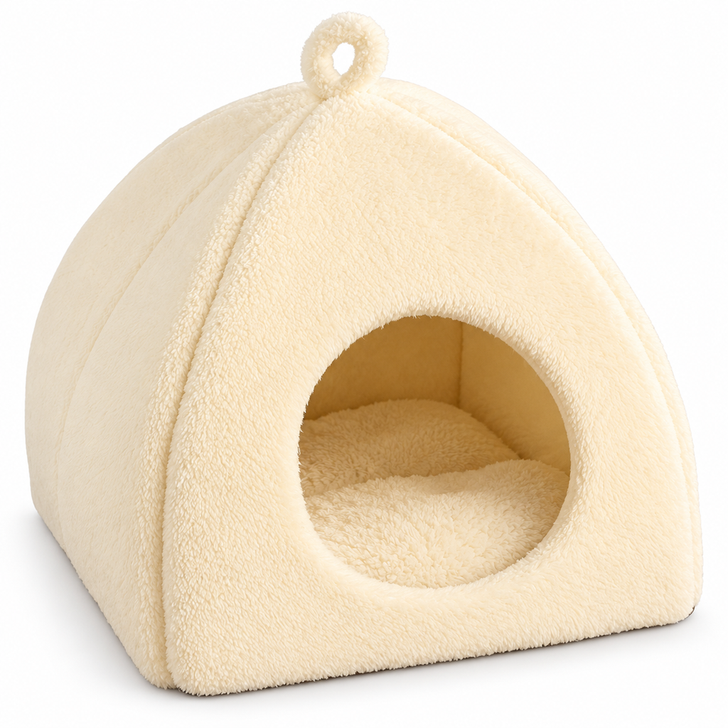 Cream — plush dome on a white background