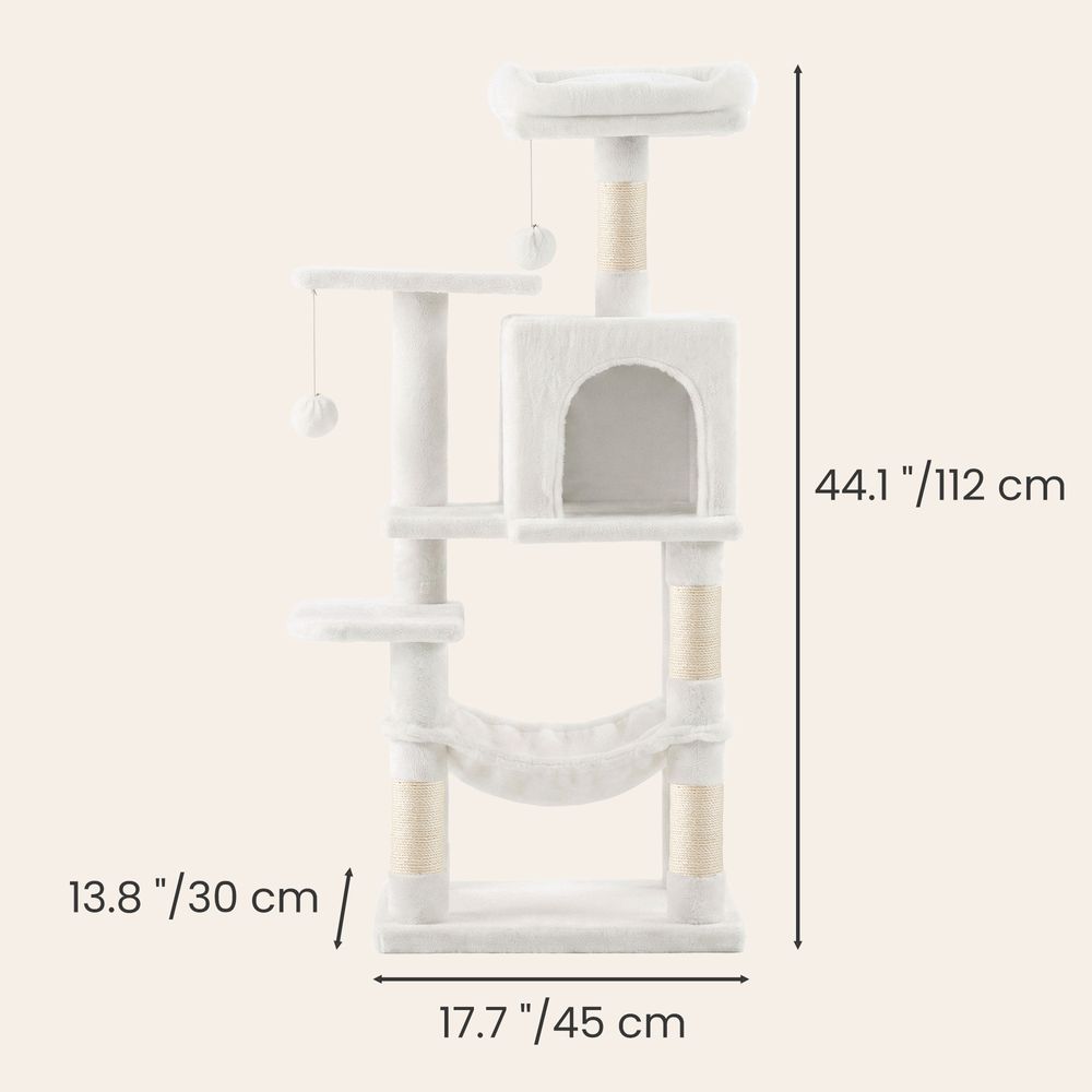 Cloud Hammock Cat Tree — Cream White — supplier photograph 3