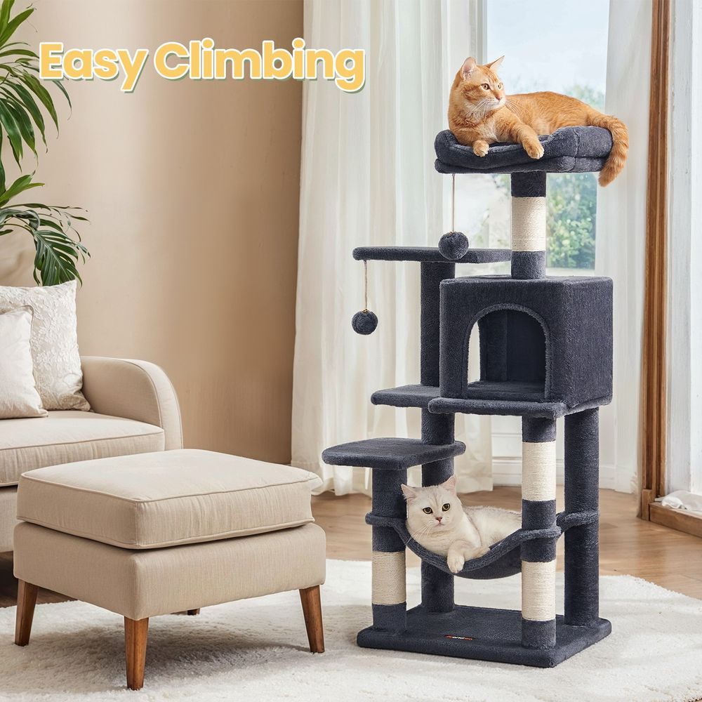 Cloud Hammock Cat Tree — Smoky Grey — supplier photograph 2