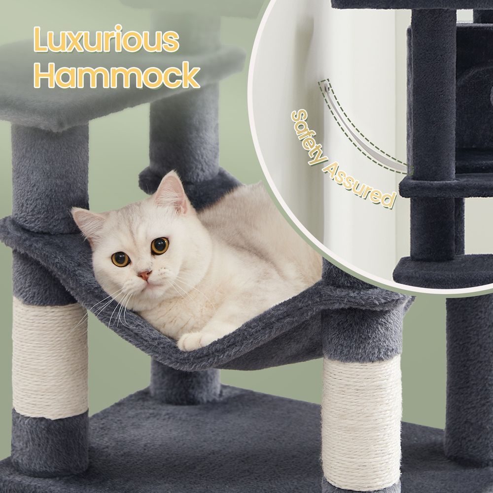 Cloud Hammock Cat Tree — Smoky Grey — supplier photograph 3