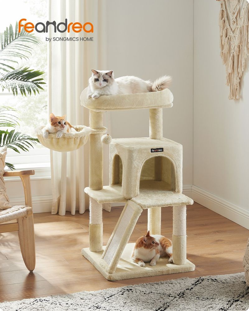 Gentle Steps Cat Tree — Greige